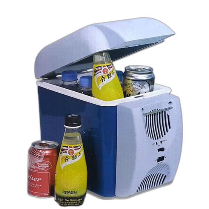 용량 이동성 보관 냉장고 냉온장고 7.5L bld-06a 전원 쿨링 보온 디자인 소형