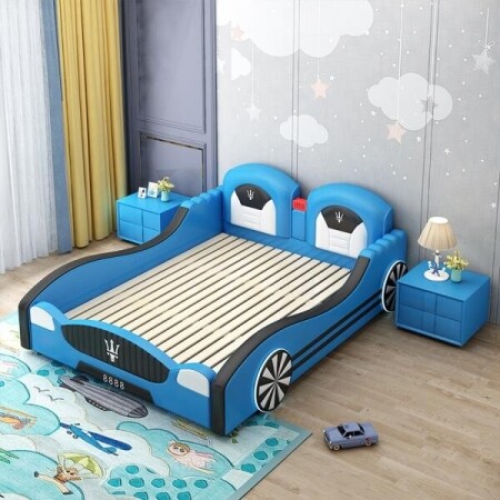 2층침대 성인 벙커 침대 분리형 마세라티 자동차 침대