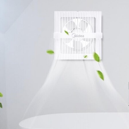 셀프 창문형 스마트 환풍기 욕실 주방 가정용 환기구 환기팬 다용도 환풍기 셀프 설치