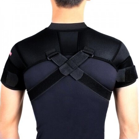 어깨보호대 어깨보조기 어깨테이핑 회전근개테이핑 크로스핏보호대 스트랩 양쪽 패드 남여공용 스포츠